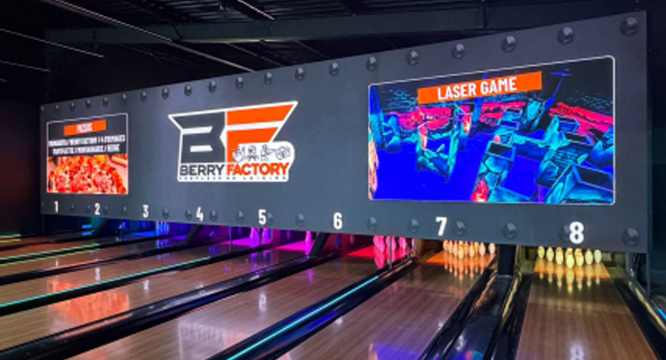 Bowling Alley LED Display Solution