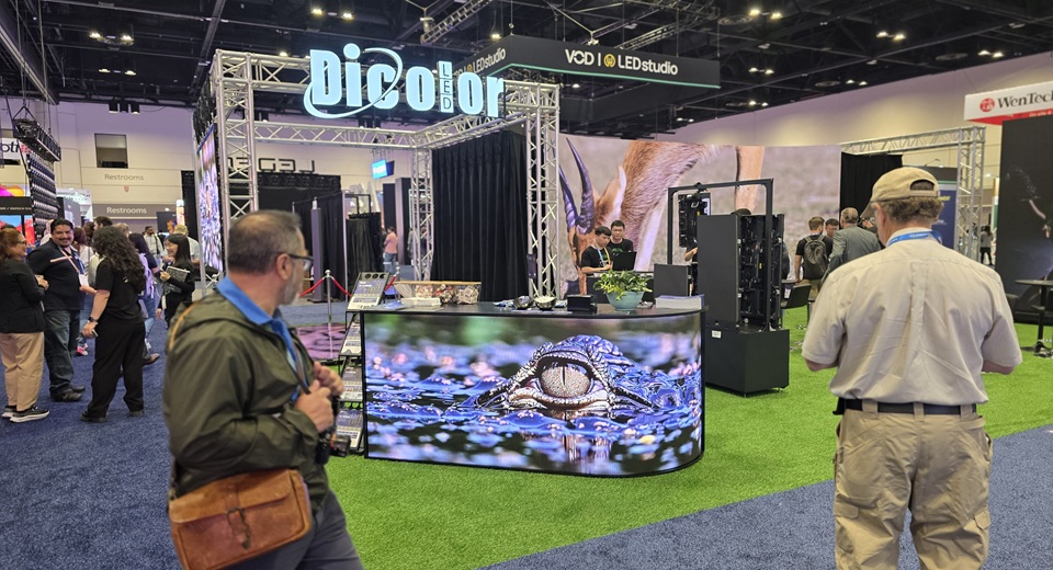 InfoComm USA 2025 Concludes Successfully, Dicolor Creative Display Solutions Draw Significant Attention